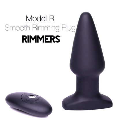 Rimmers Model R Smooth Rimming Plug with Remote
