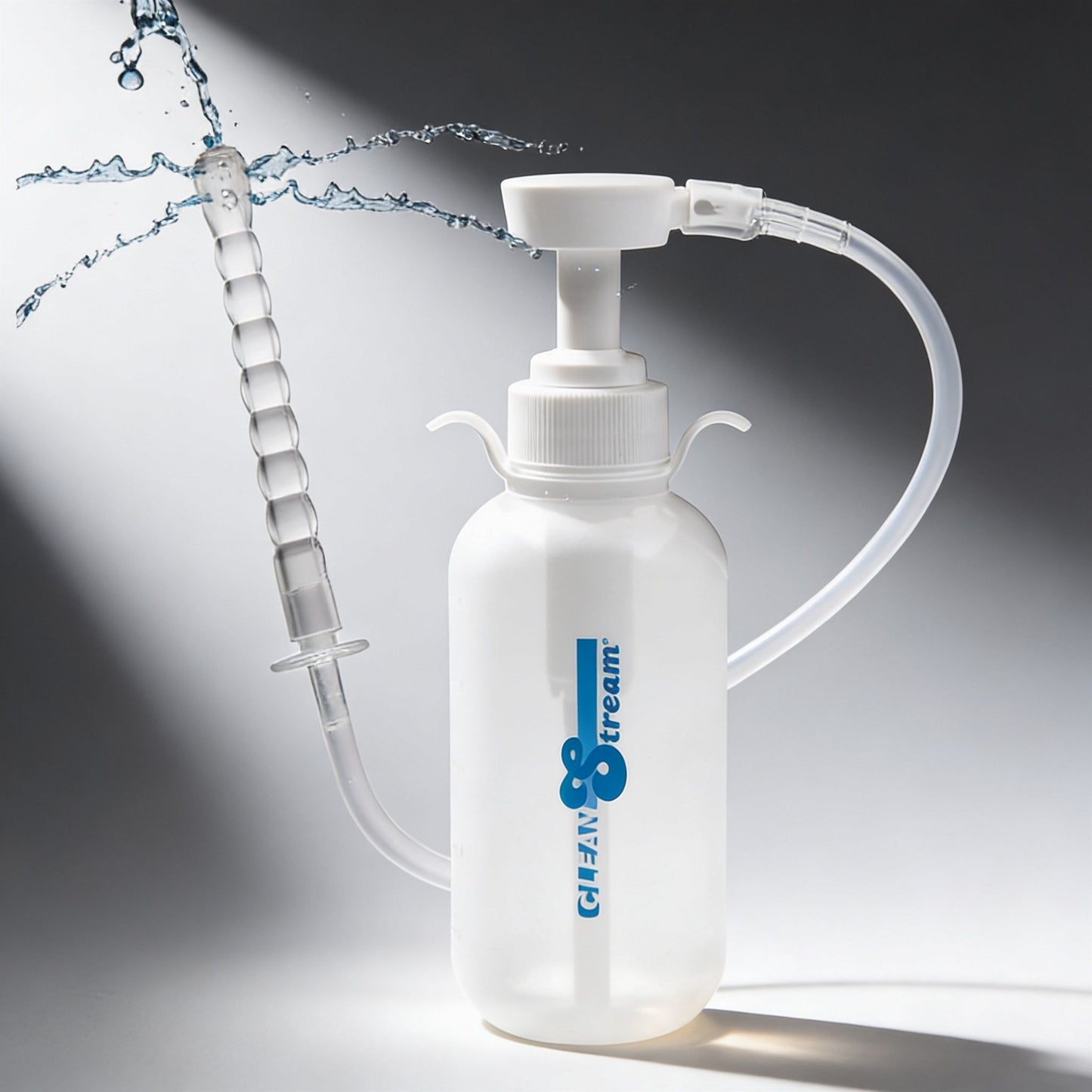 Pump Action Enema Bottle with Nozzle