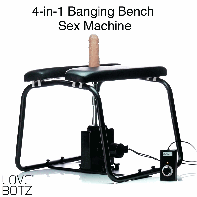 4 in 1 Banging Bench with Sex Machine
