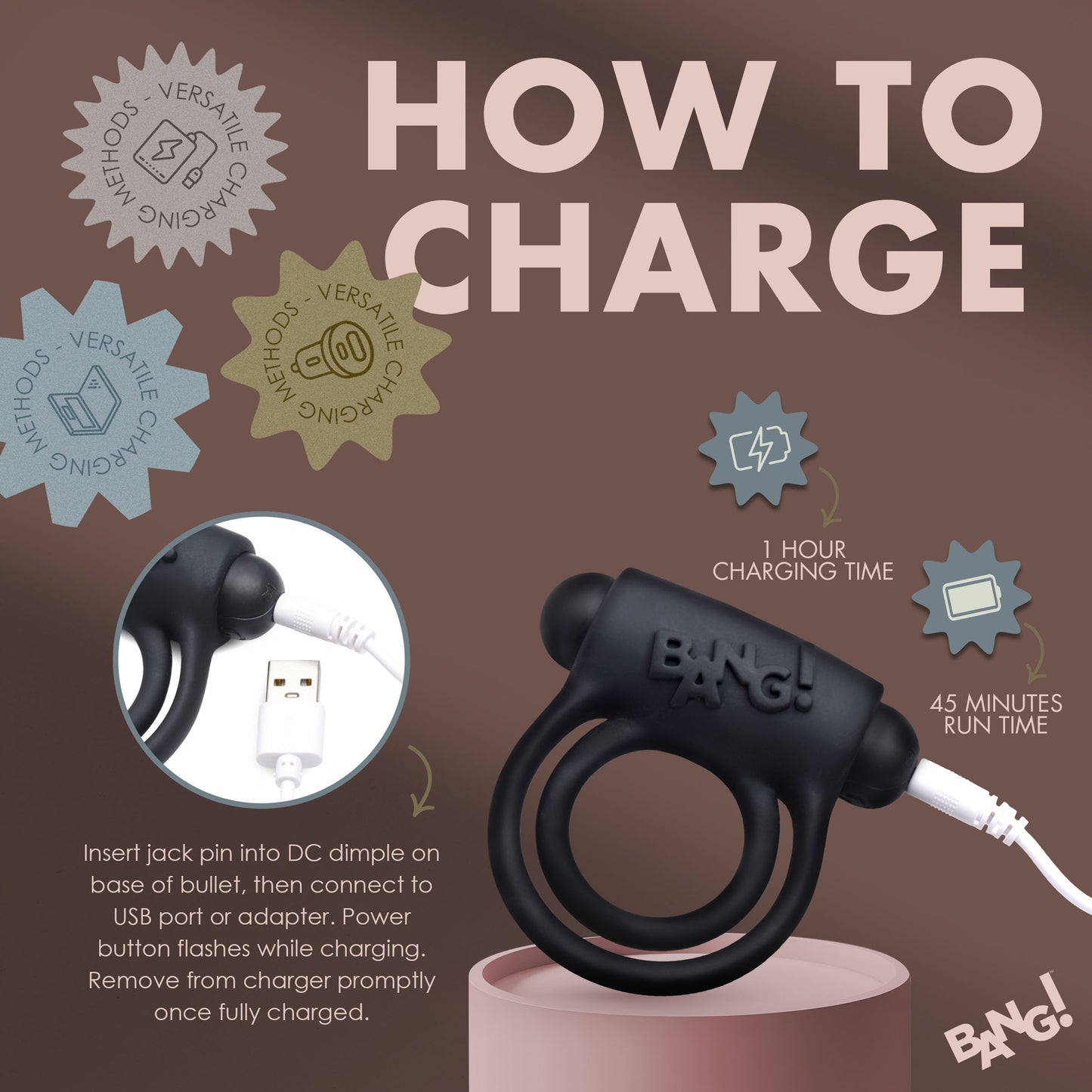 Remote Control 28X Vibrating Cock Ring and Bullet Boyzshop Remote Control 28X Vibrating Cock Ring and Bullet Boyzshop