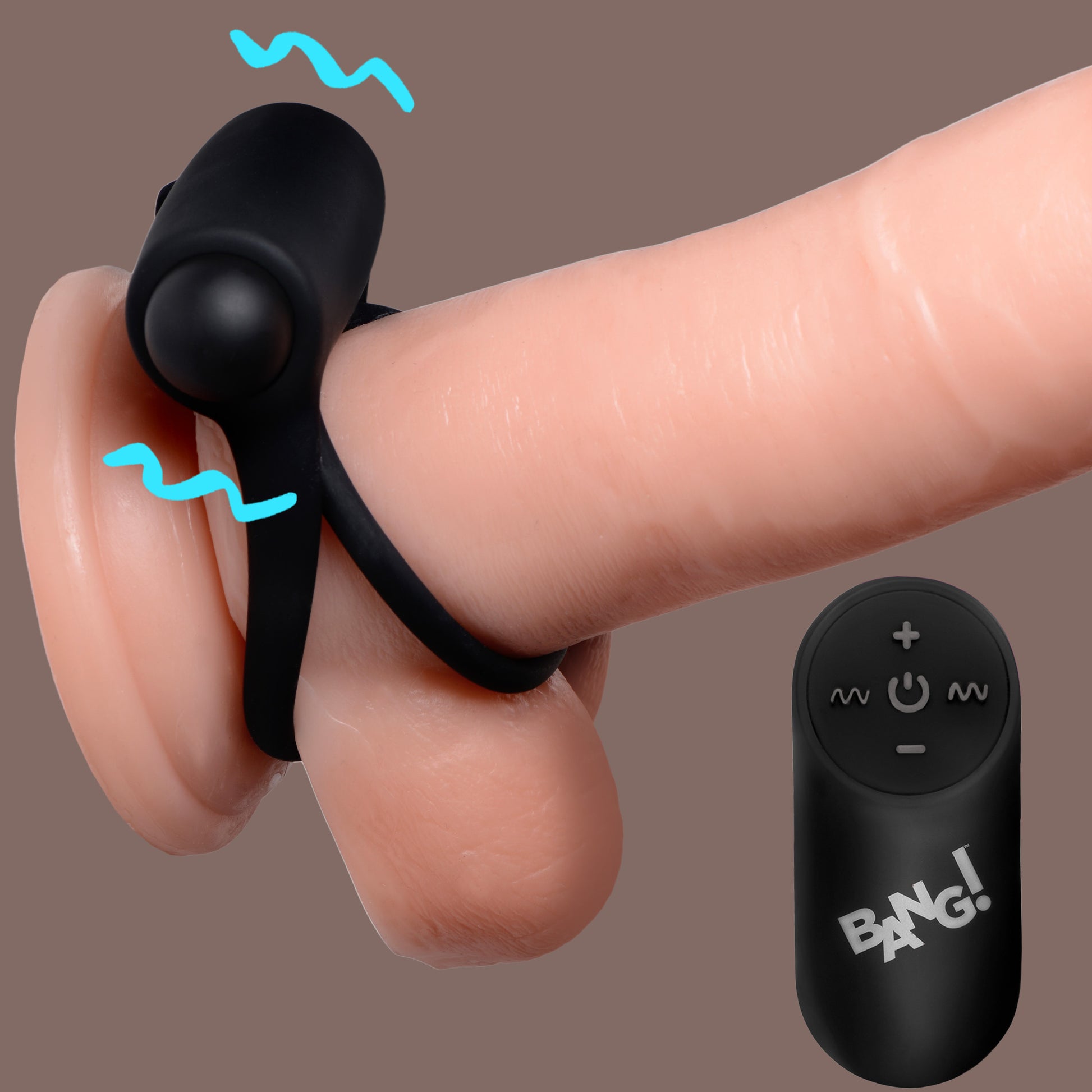 Remote Control 28X Vibrating Cock Ring and Bullet Boyzshop Remote Control 28X Vibrating Cock Ring and Bullet Boyzshop