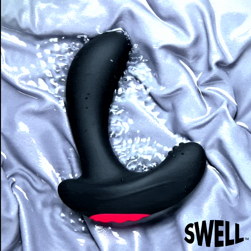 10X Inflatable and Vibrating Silicone Prostate Plug