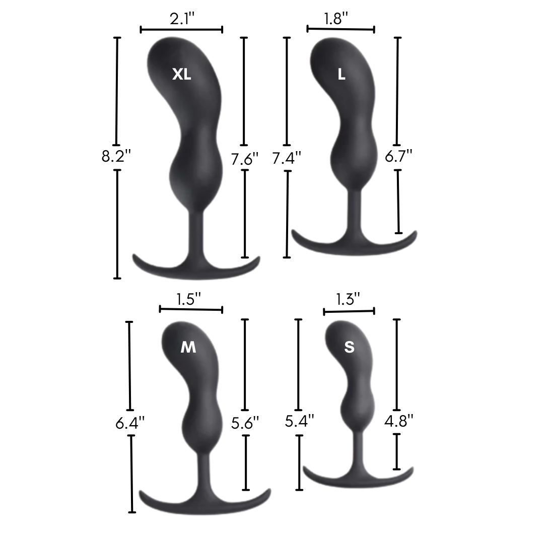 Premium Silicone Weighted Prostate Plug