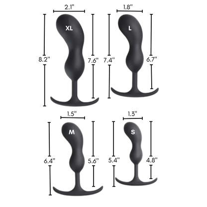 Premium Silicone Weighted Prostate Plug