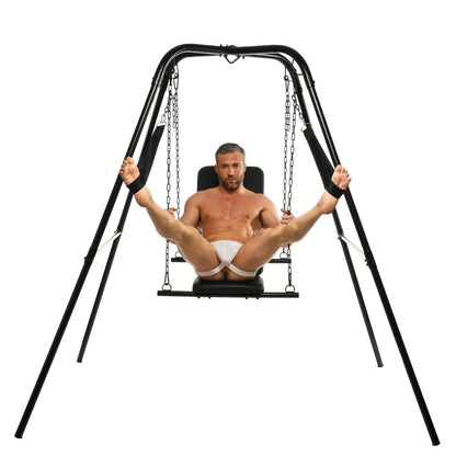 Throne Adjustable Sex Swing with Stand