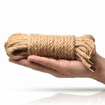 Tied Up Jute Bondage Rope