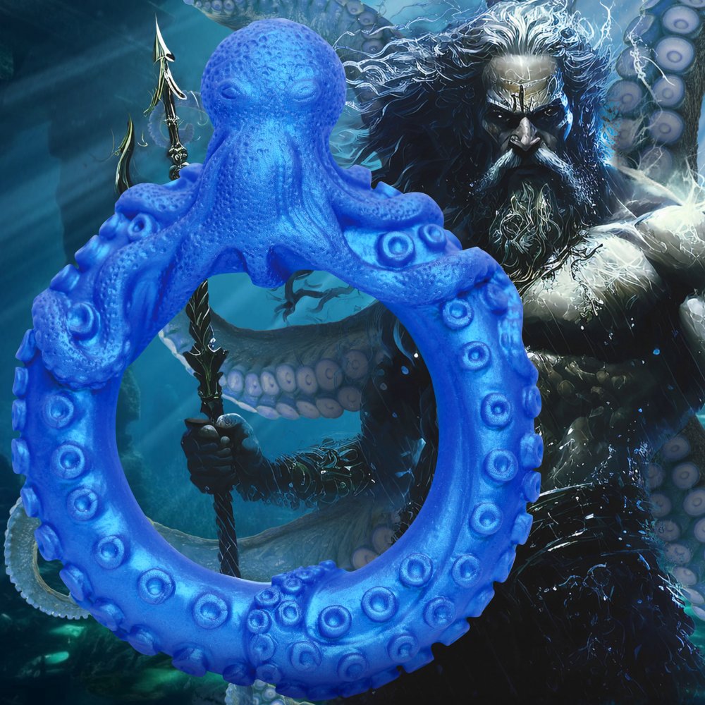 Poseidon's Octo-Ring Silicone Cock Ring