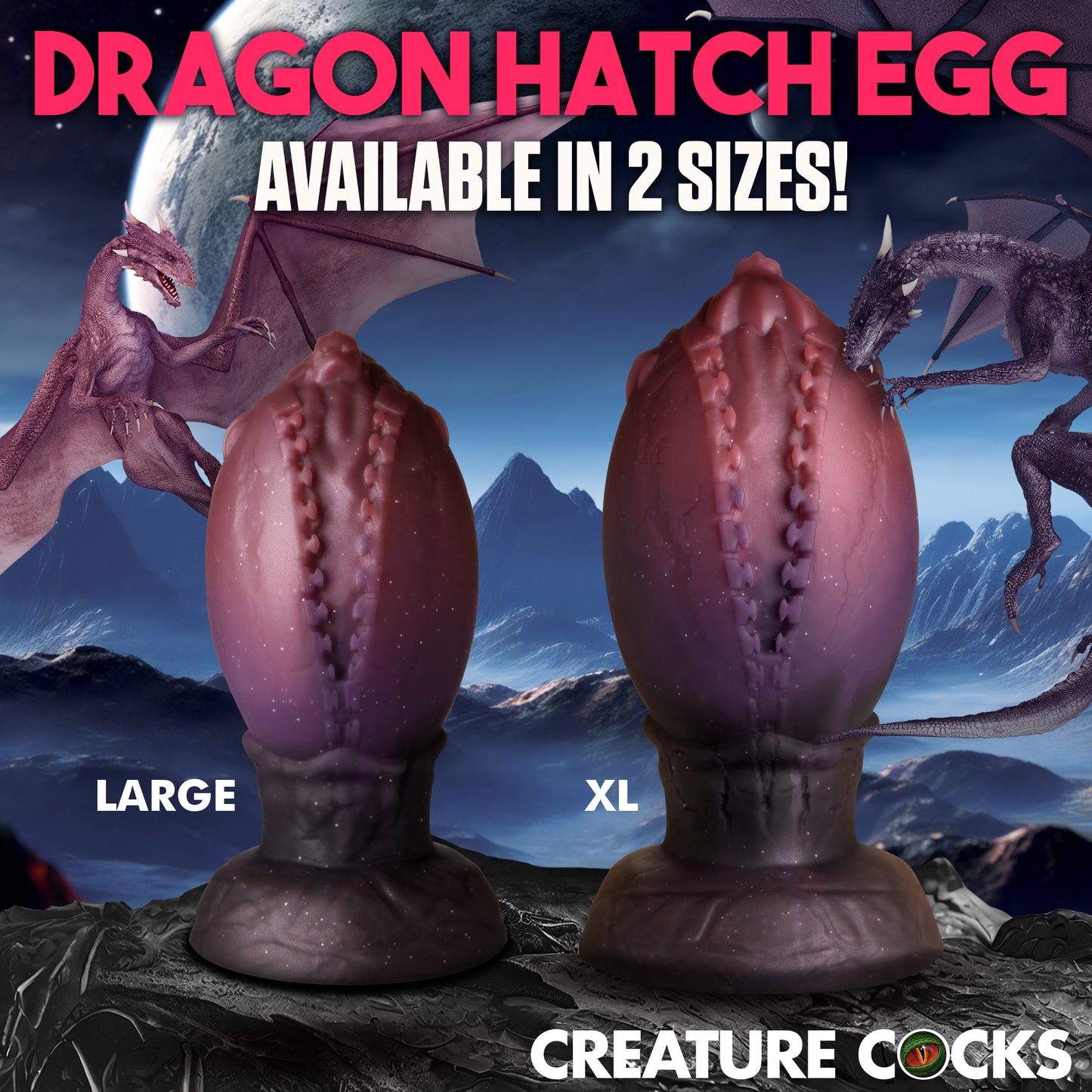 Dragon Hatch Silicone Egg