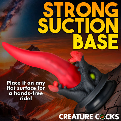 Dragon Roar Silicone Dildo + Free Lubricant