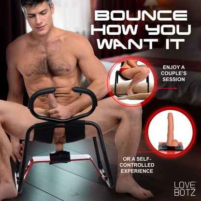 Bangin' Bench with Thrusting & Vibrating Dildo