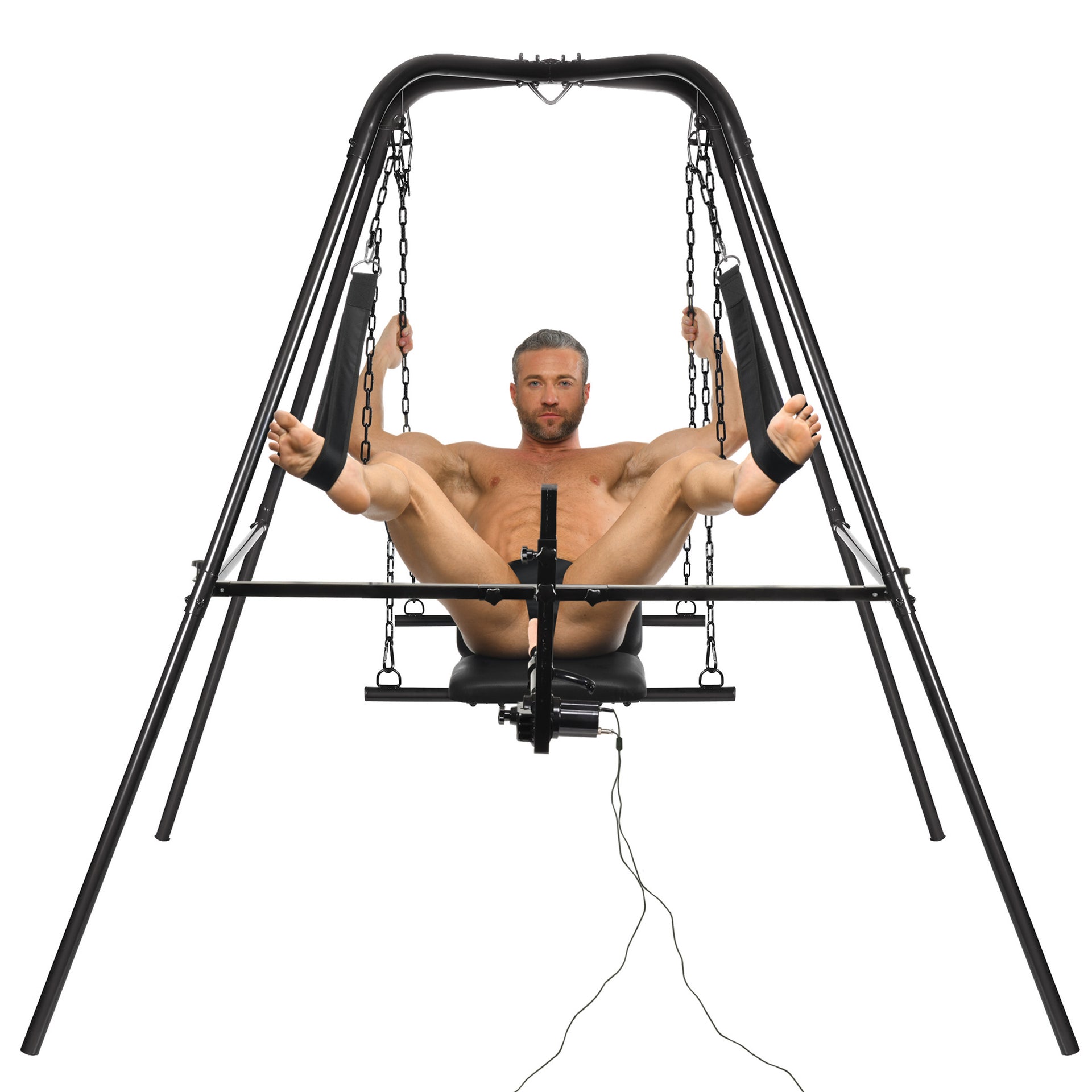 Throne Deluxe Adjustable Sling with Sex Machine  Boyzshop