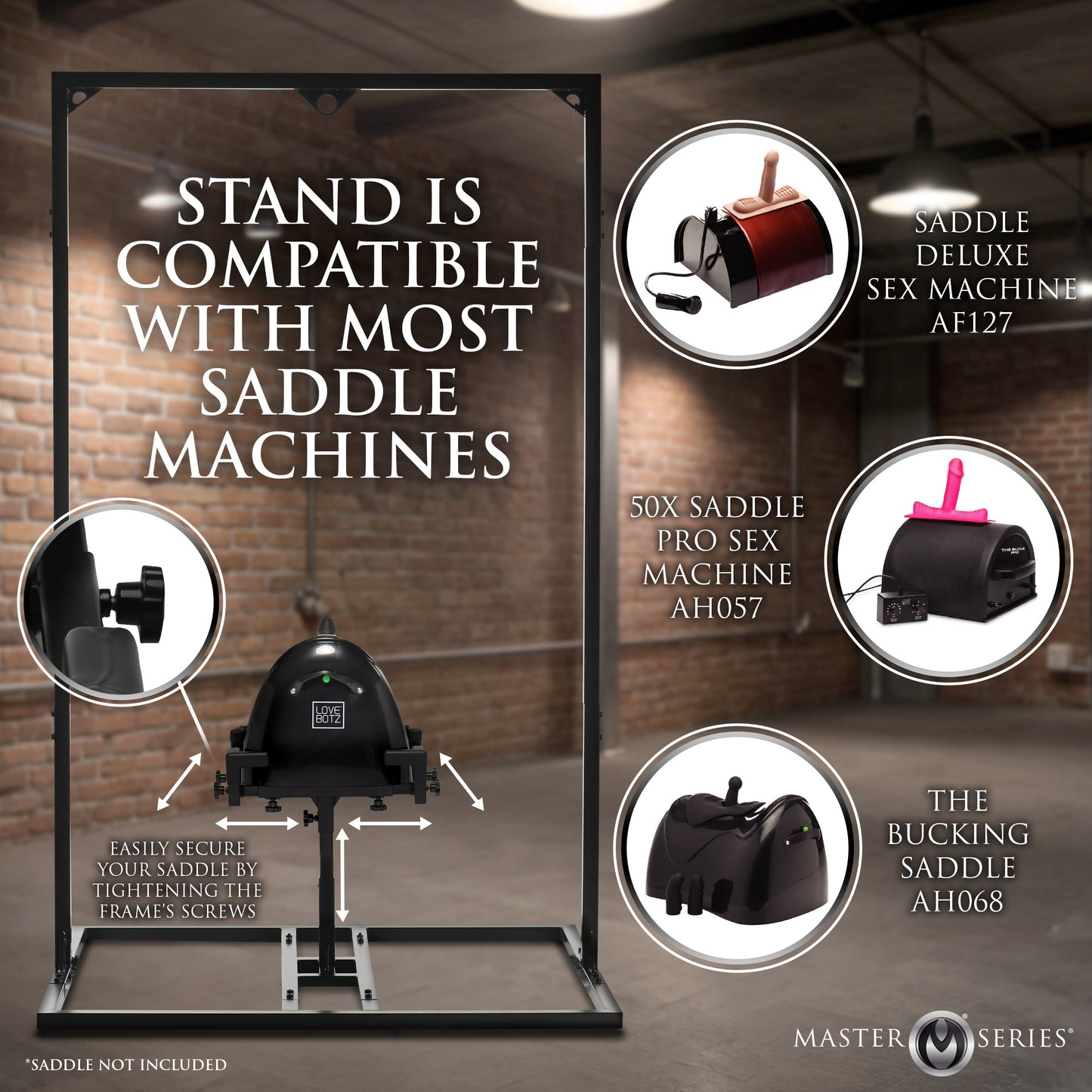 Pleasure Post Saddle Frame