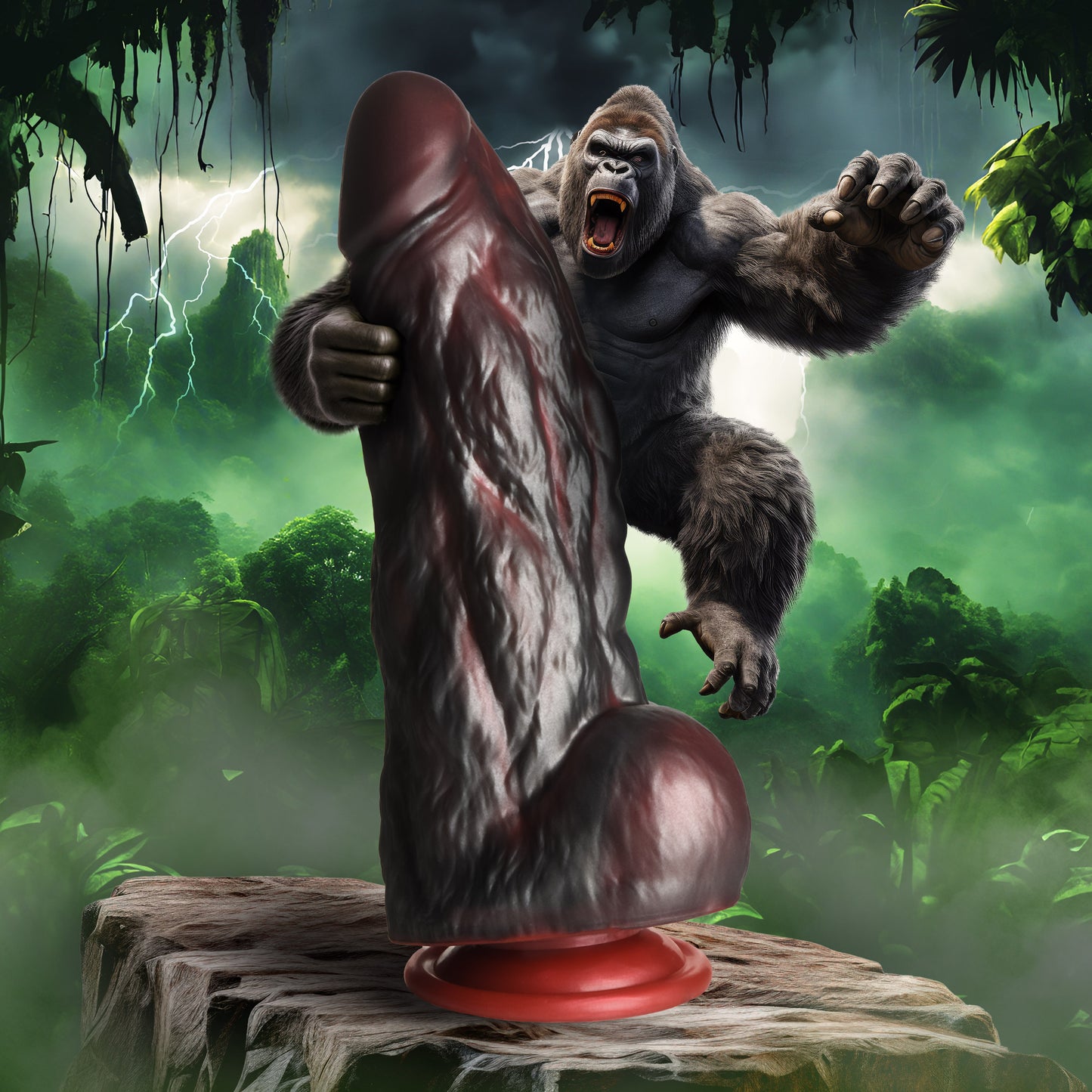 King Kong Silicone Dildo Boyzshop King Kong Silicone Dildo Boyzshop