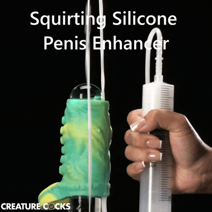 Tentacle Squirting Silicone Penis Enhancer