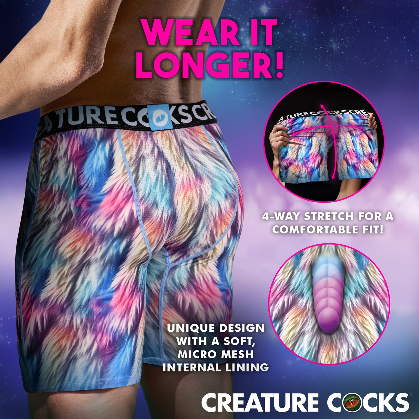 Mystique Unicorn Boxer Shorts