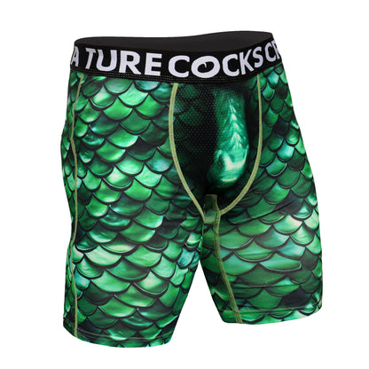 Cockness Monster Lake Creature Boxer Shorts