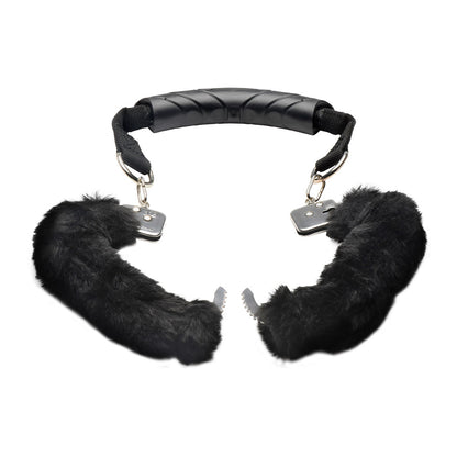 The Handler Furry Handcuffs with Handle
