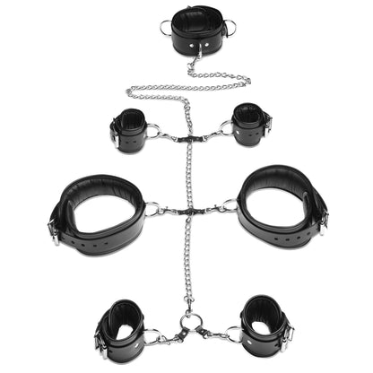 Leather Bondage Set