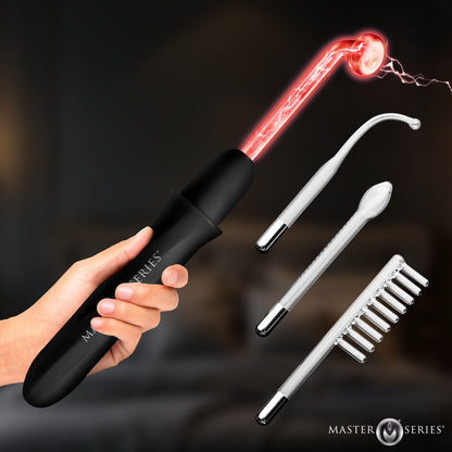 Elektrawand Rechargeable Violet Wand w/ Attachments