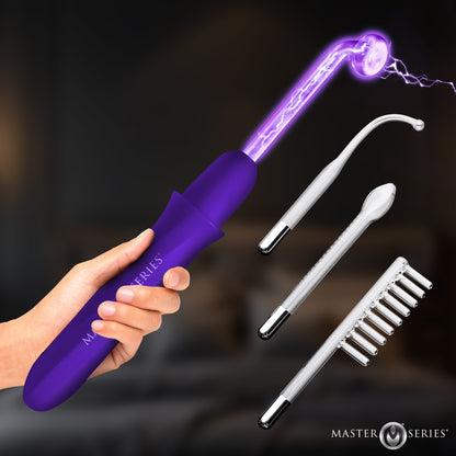 Elektrawand Rechargeable Violet Wand w/ Attachments