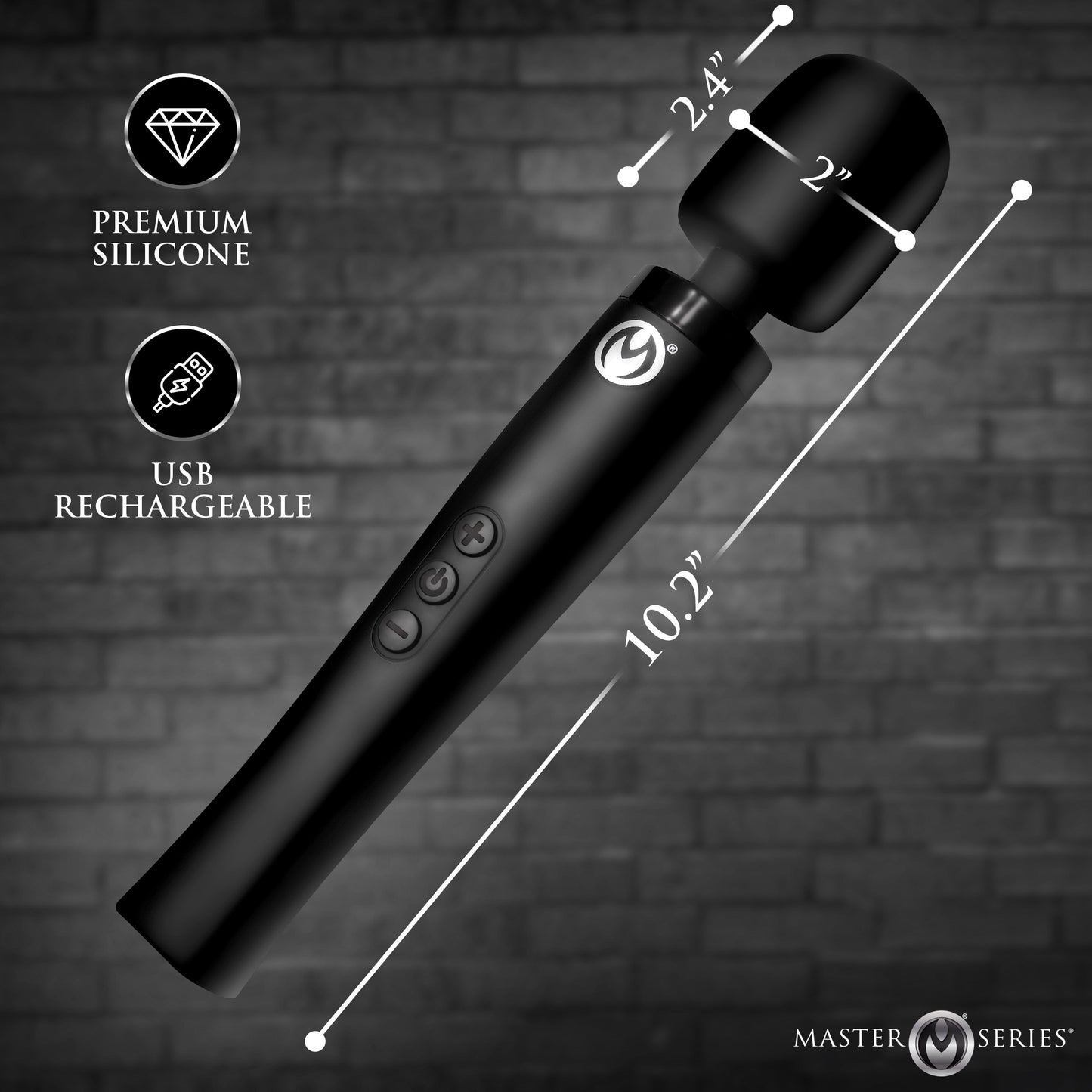 Thunderstick Pro Slim Wand Massager