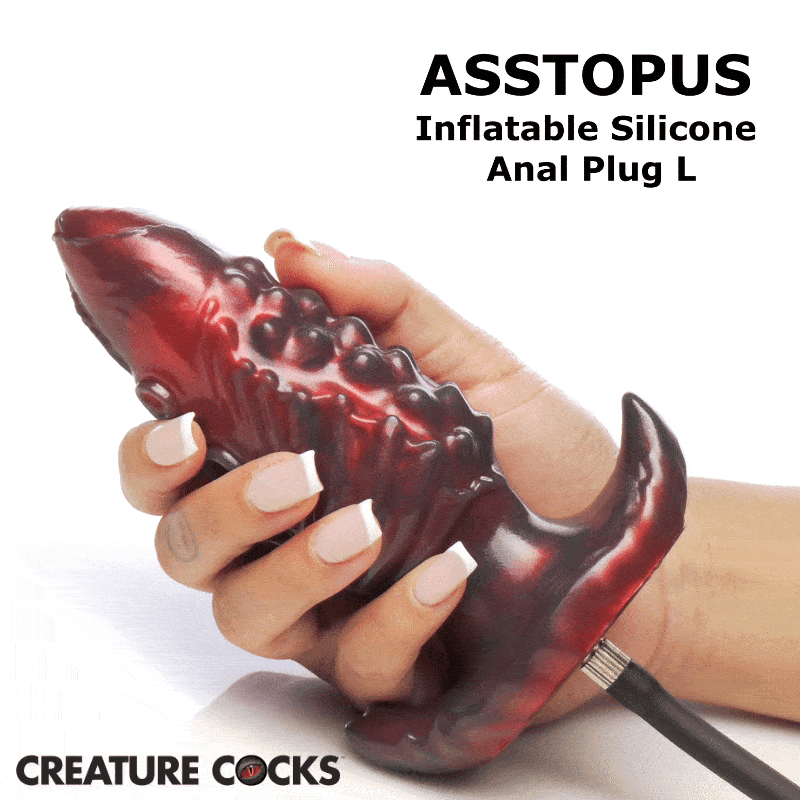 Asstopus Tentacle Inflatable Silicone Anal Plug