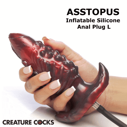 Asstopus Tentacle Inflatable Silicone Anal Plug