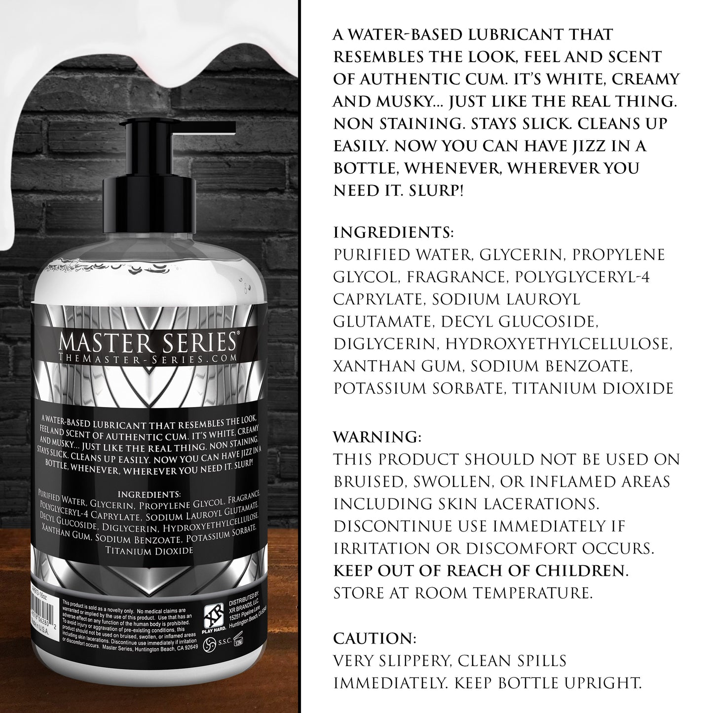 Jizz Cum-Scented Lube