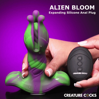 Alien Bloom Expanding Silicone Anal Plug