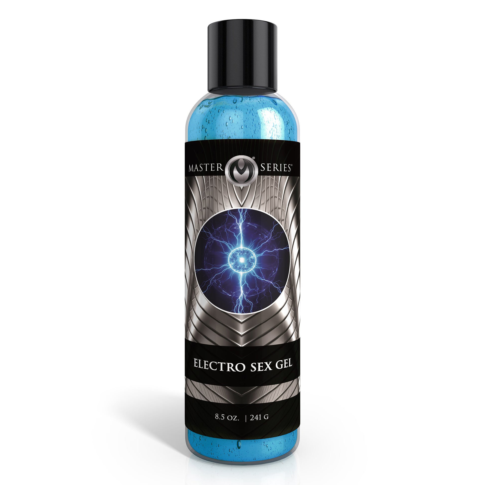 8.5 ounce Master Series Electrosex Gel for long-lasting men's electrostimulation sessions 