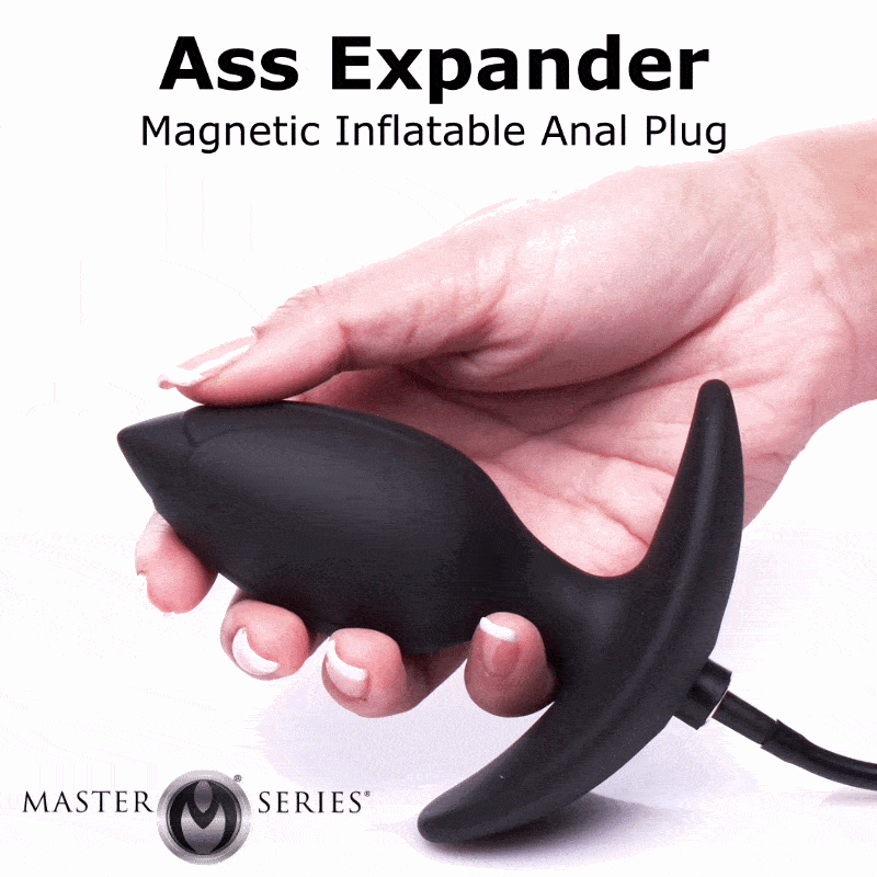 Ass Expander Magnetic Inflatable Anal Plug