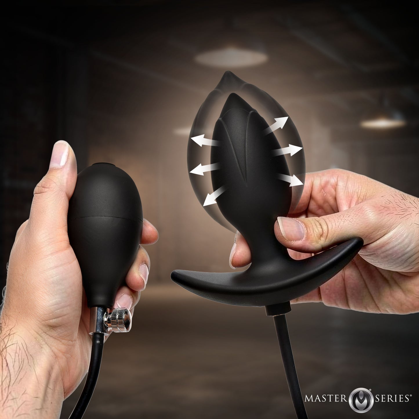 Ass Expander Magnetic Inflatable Anal Plug