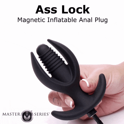 Ass Lock Magnetic Inflatable Anchor Anal Plug