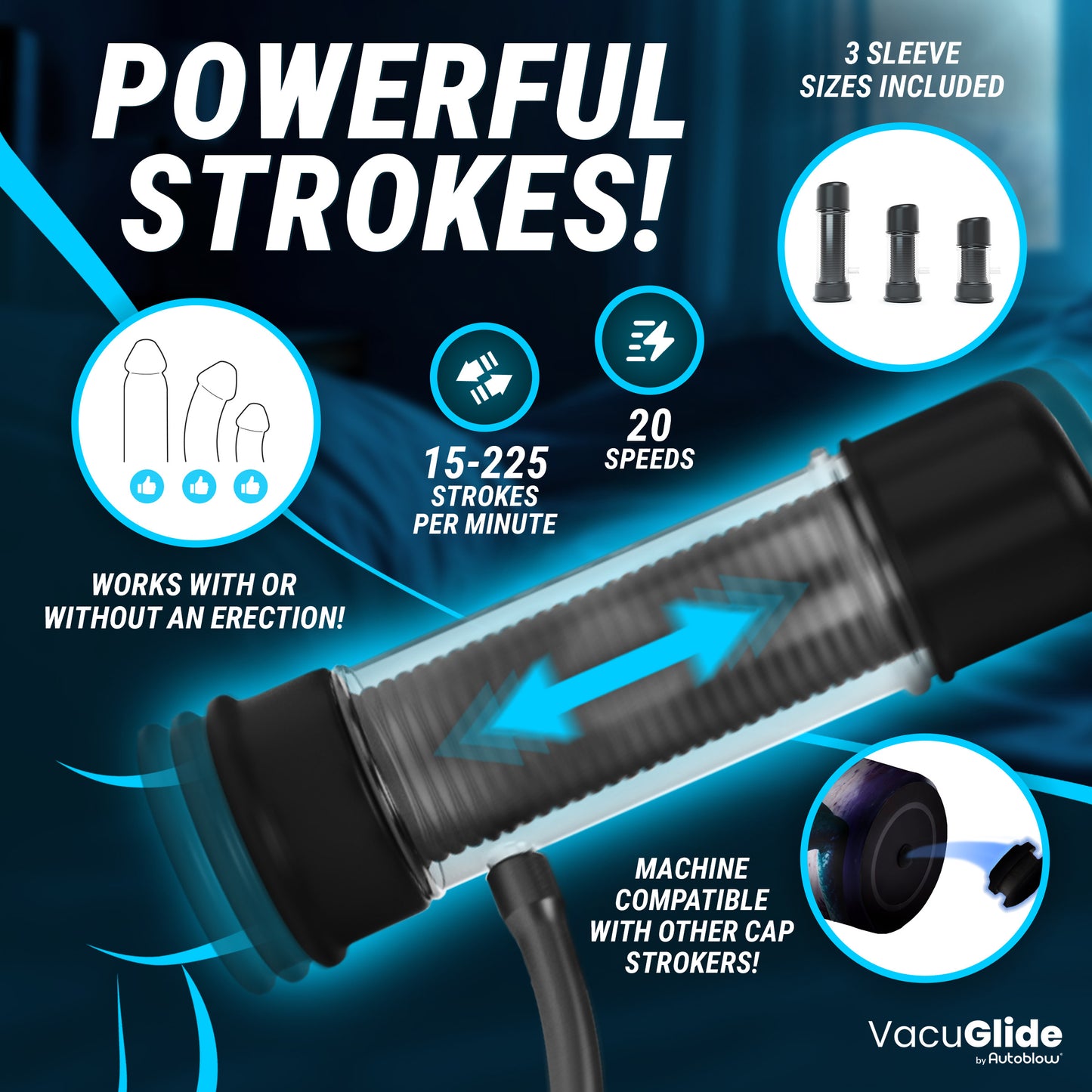 Autoblow VacuGlide 2 Milking Machine