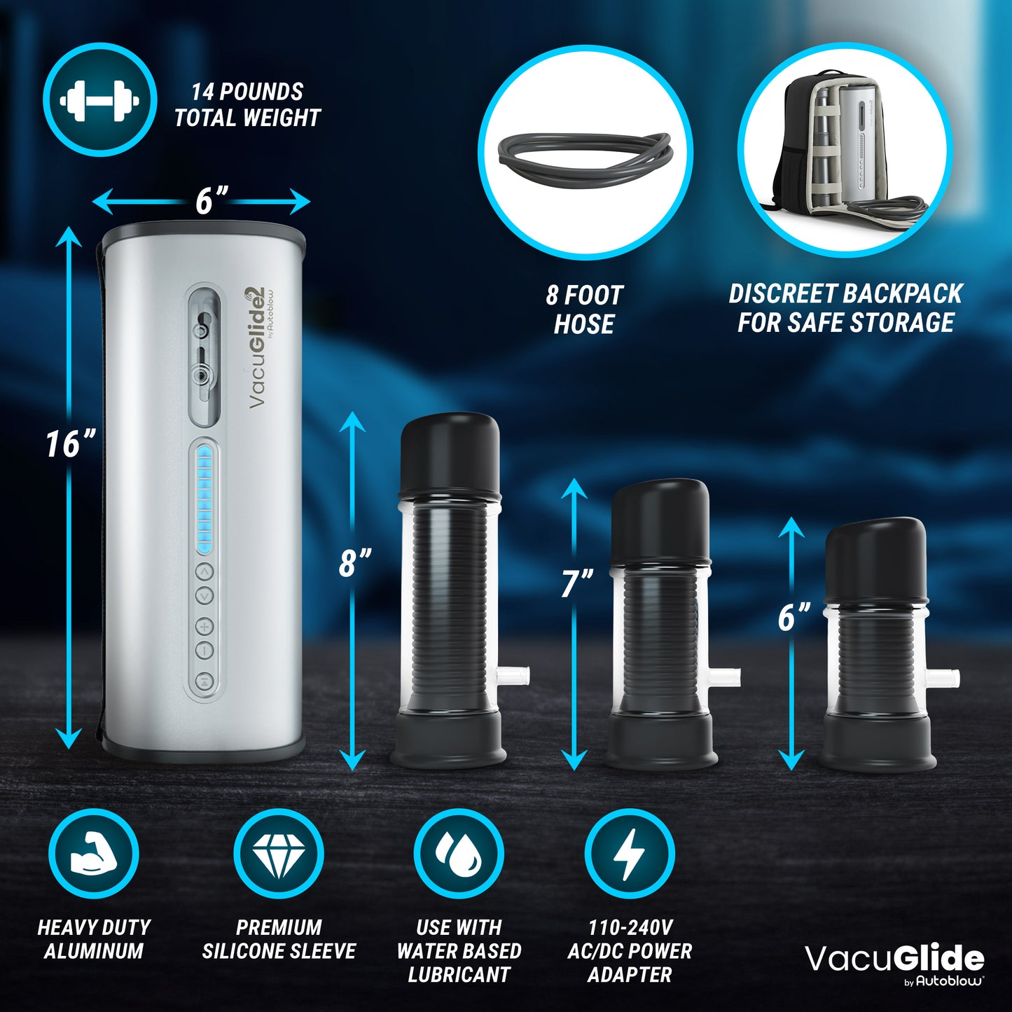 Autoblow VacuGlide 2 Milking Machine