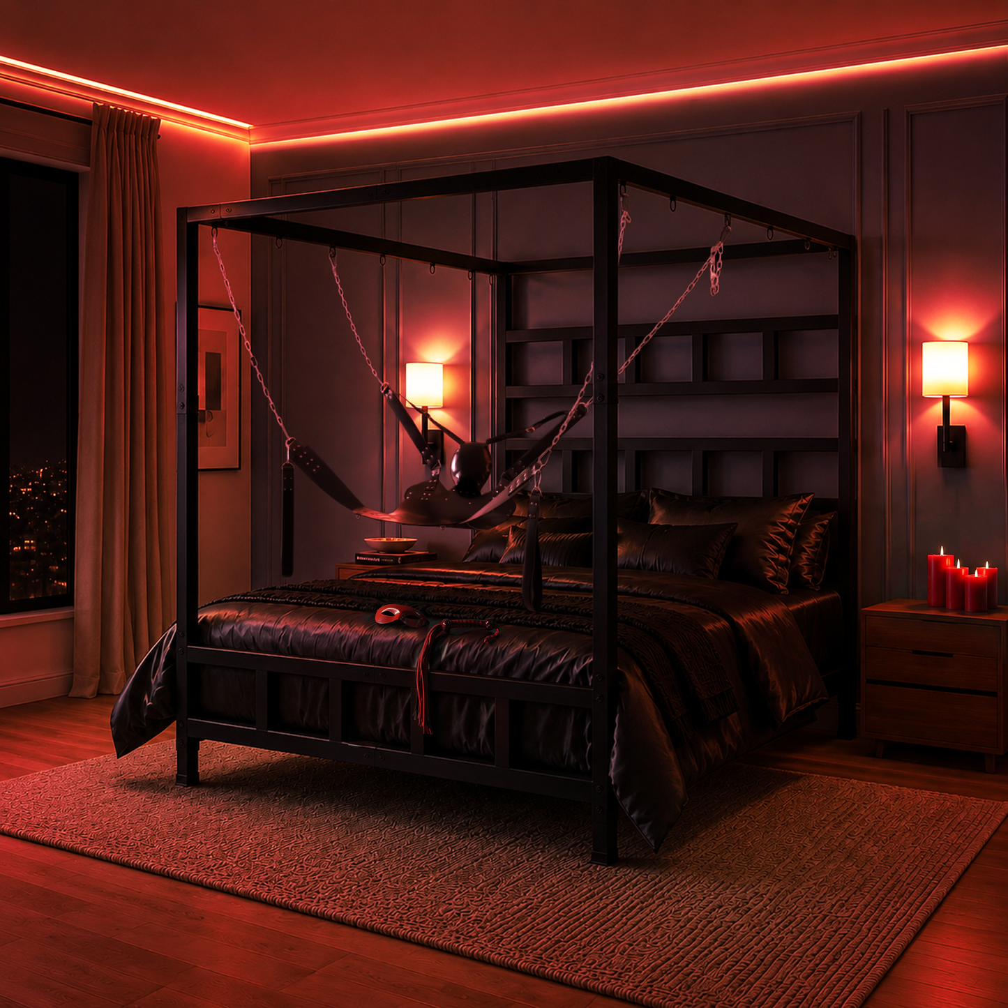 King Size Bondage Bed