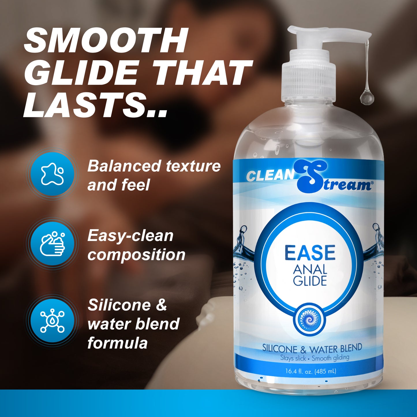 CleanStream Ease Hybrid Anal Lube