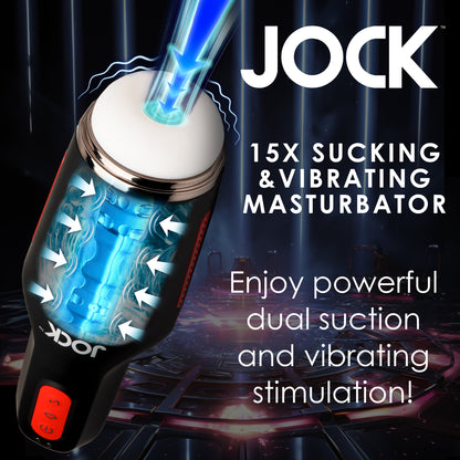 15X Sucking and Vibrating Masturbator