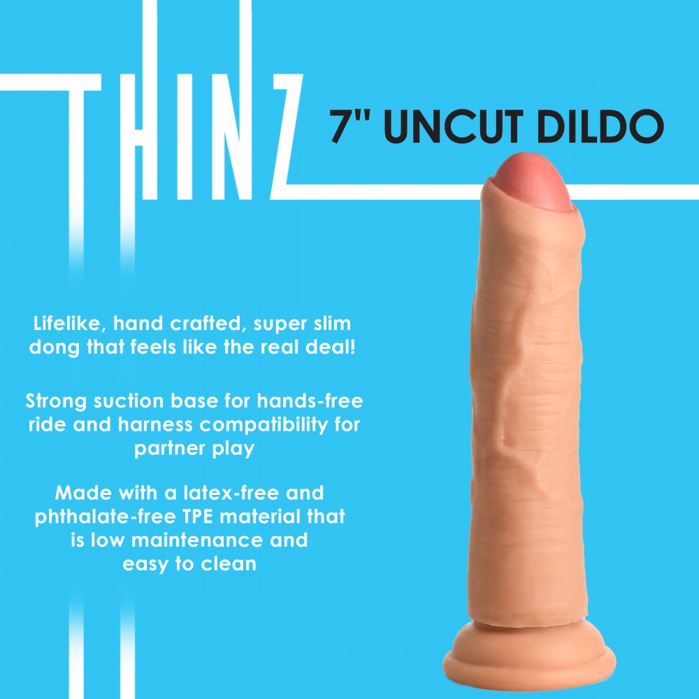 7" Uncut Dildo
