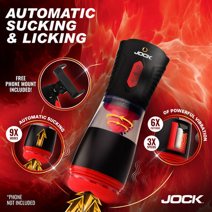 Blow Job Sucking, Licking, & Vibrating Masturbator