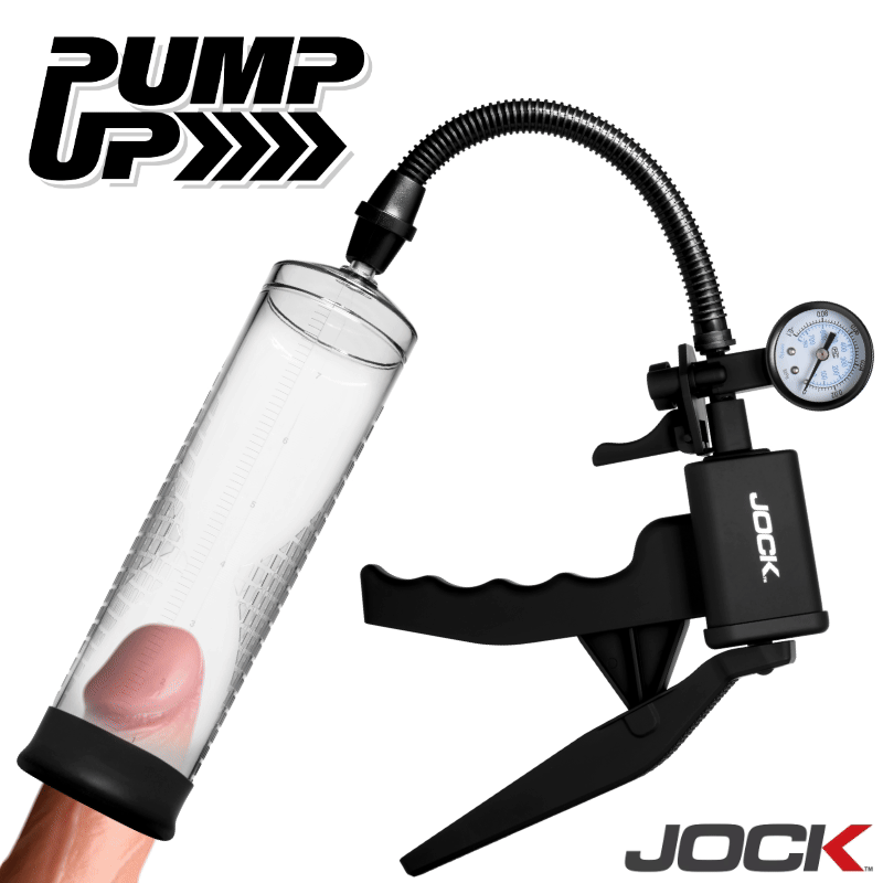 Pump Up Penis Pump with Gauge & Trigger Handle