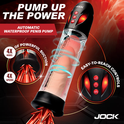 Power Up Automatic Waterproof Penis Pump