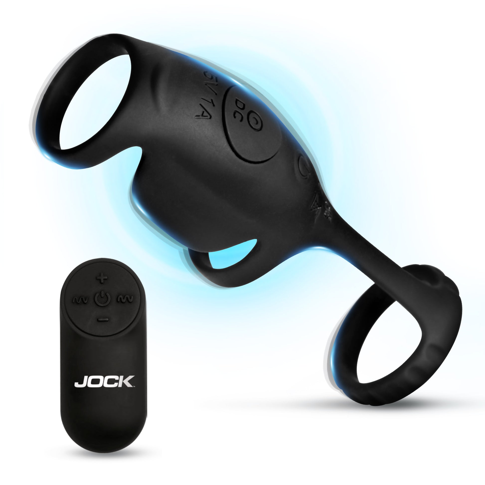 Vibrating penis sleeve c-ring with remote for gay men, girth enhancer with 8 vibration modes, body-safe silicone