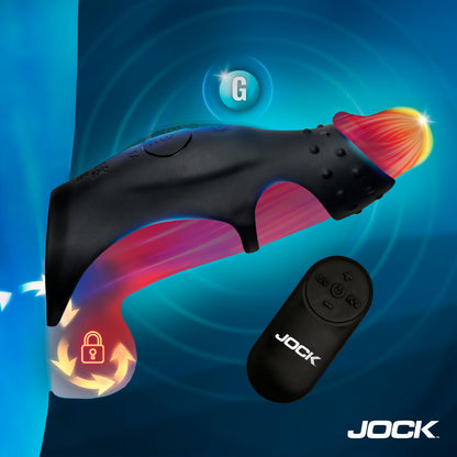 Rush Vibrating Penis Sleeve C-Ring w/ Remote