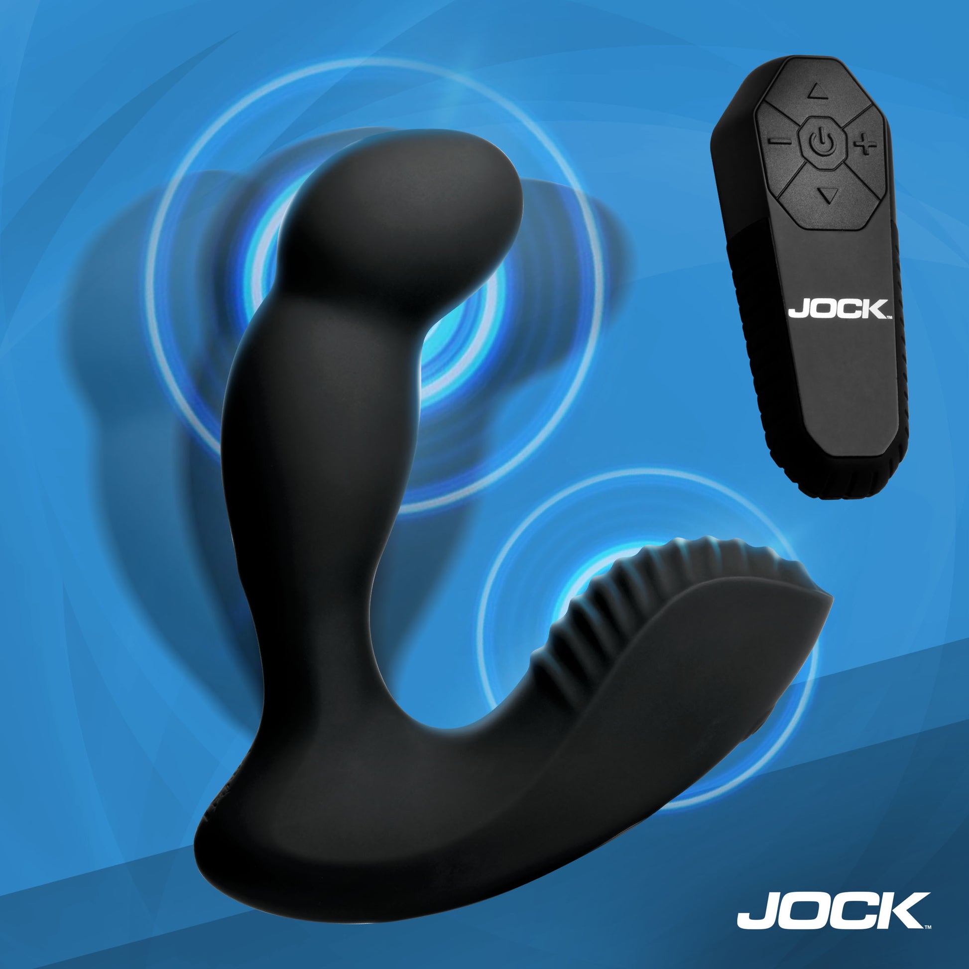 Jock P-Force milking prostate vibrator gay men dual motor remote hands-free