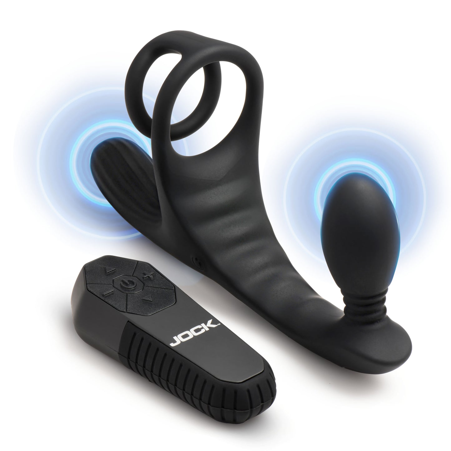 gay cock ring anal plug vibrator remote silicone men solo kink