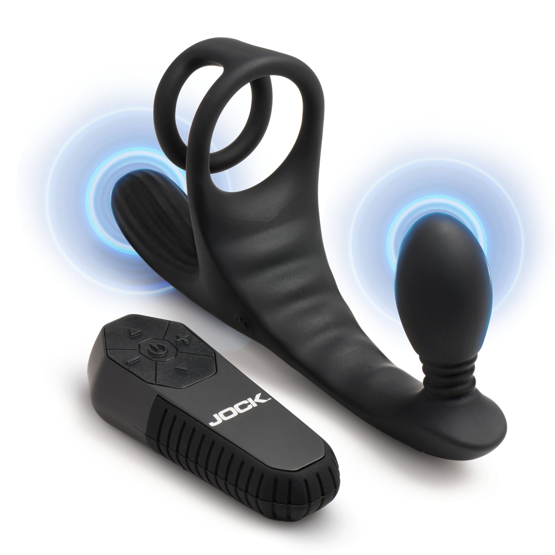 gay cock ring anal plug vibrator remote silicone men solo kink
