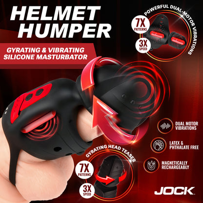 Jock helmet humper masturbator gay men gyrating head vibrating shaft cock ring