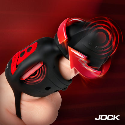 Jock Advanced Helmet Humper gyrating vibrating silicone stroker gay men solo