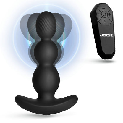 gay gyrating prostate plug silicone remote hands-free solo bottom men